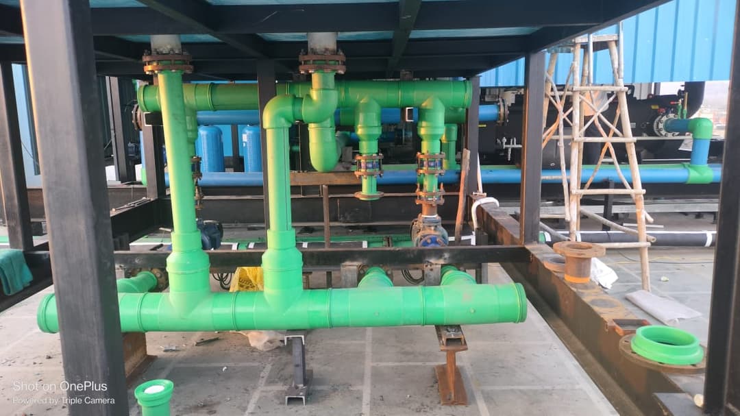 Factory Pipeline Installation
